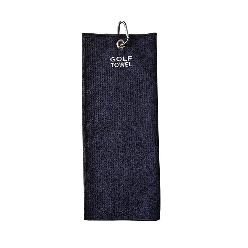 Microfiber Golf Towels for Golf Bag with Carabiner Clip, Golf Club Bag Cleaning Cloth, Waffle, Absorbent Quick Drying, Sports Towel