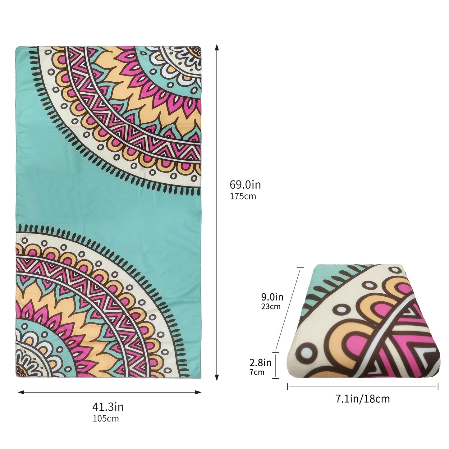 Large Oversized Beach Towel,Swimming Pool Towel Quick Dry, Soft Absorbent, Multifunctional Towel—Quewu