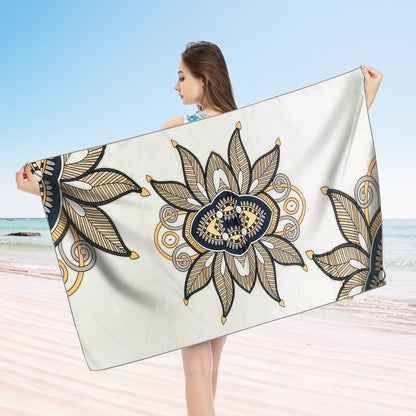 Large Oversized Beach Towel,Swimming Pool Towel Quick Dry, Soft Absorbent, Multifunctional Towel—Jiaye
