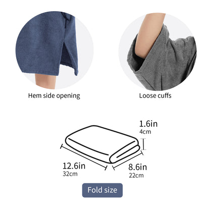 Kids Changing Towel Robe,Hooded Absorbent Surf Poncho Swimming Bathrobe for Beach,Bathing,Surfing,Indoor & Outdoor Activities